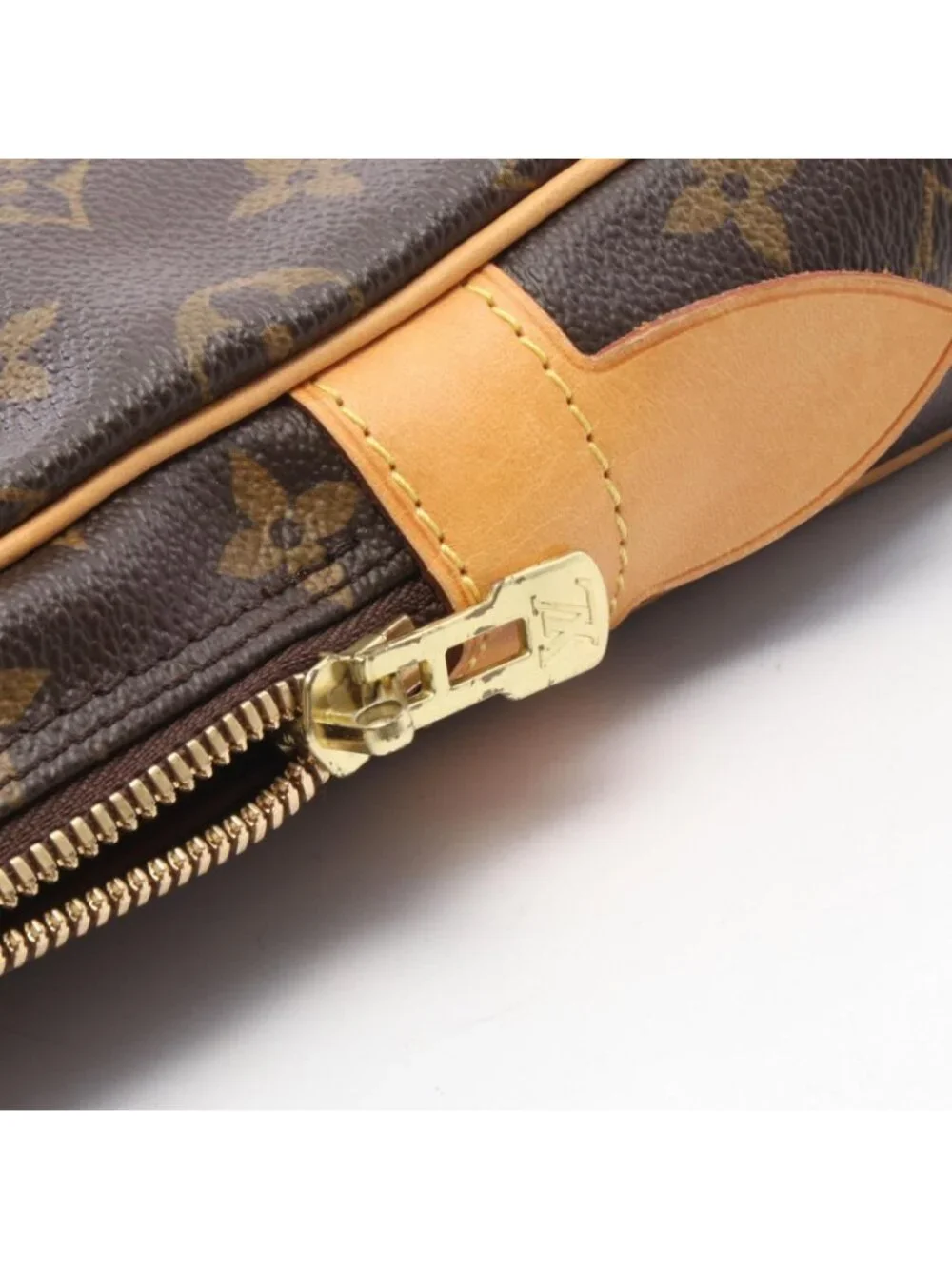 Louis Vuitton Briefcase Porte Documents Voyage Canvas Leather